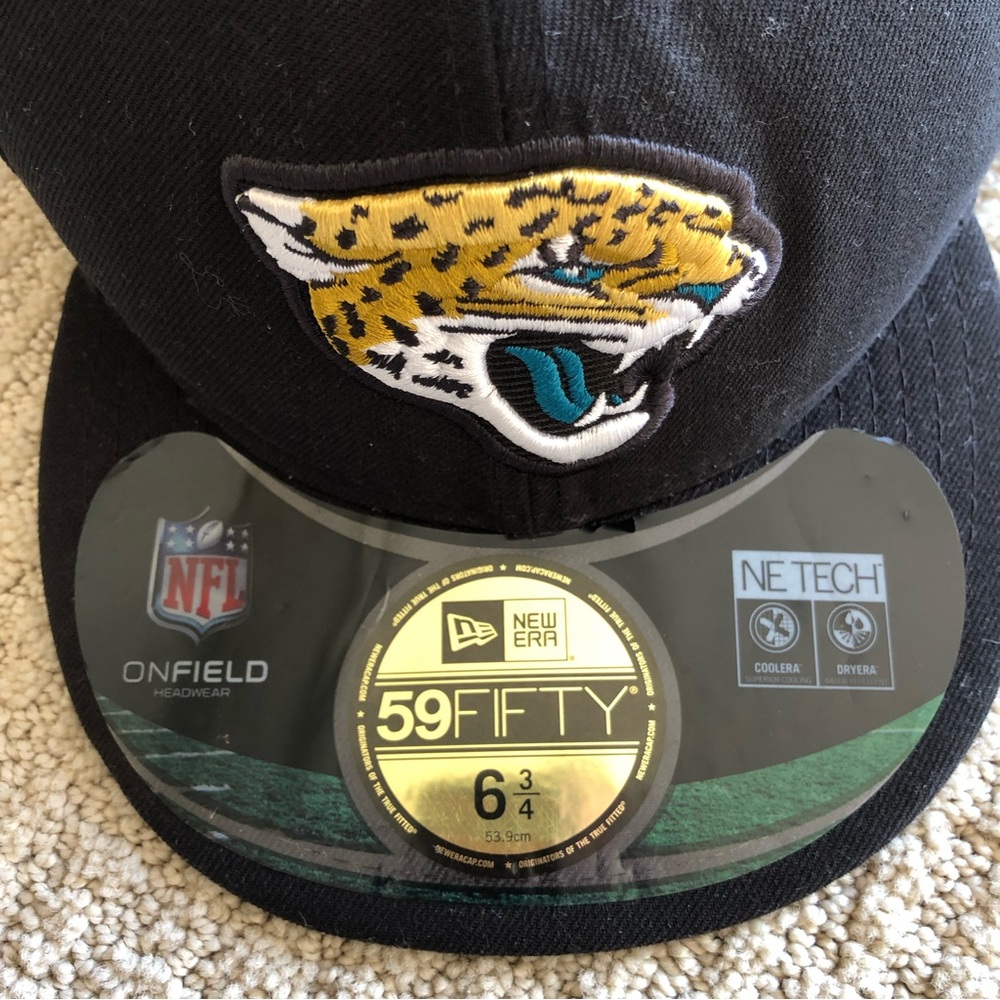 New Era 59Fifty Jacksonville Jaguars Fitted Hat - Picture 2 of 7